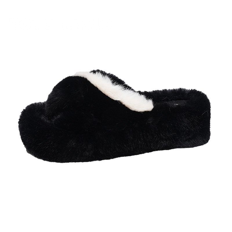 TOTOK  dép lông dép bông Đế Dày dép quai hậu đế cao 2023 hot trend Thấm hút mồ hôi Đế chống trơn trượt Thời thượng Kiểu dáng độc đáo FDL23A0ADS 41Z231013