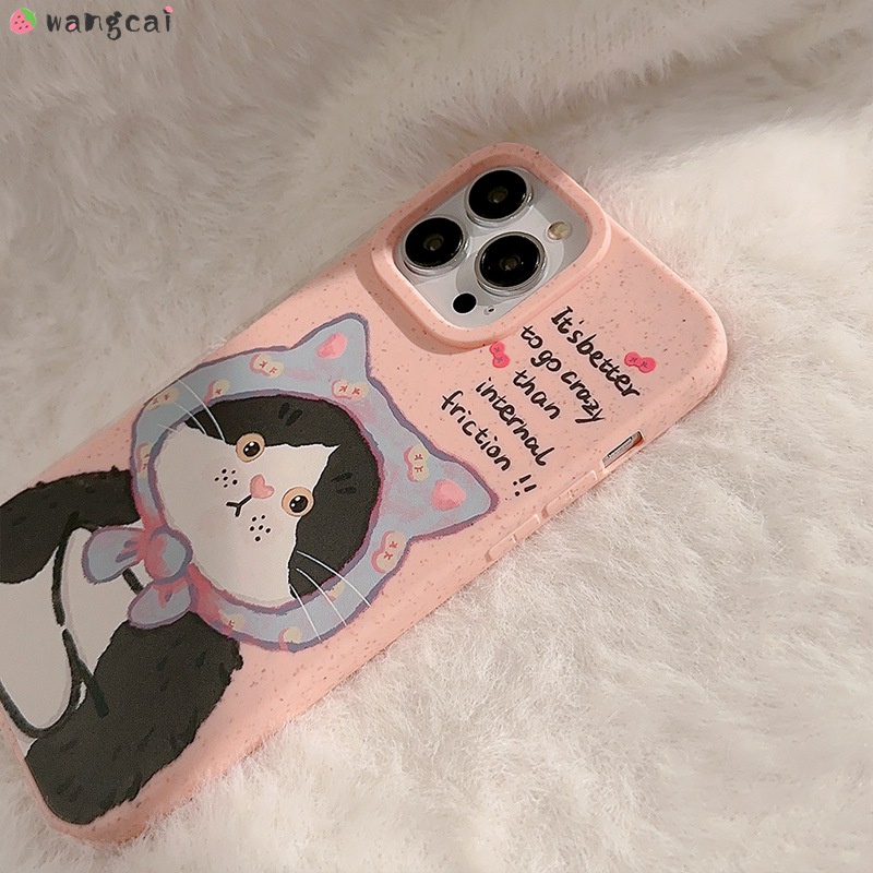 Ốp Điện Thoại Mềm Hình Mèo Đeo Nơ Dễ Thương Cho iphone 15 14 13 12 11 pro xs max xr x 7 8 plus