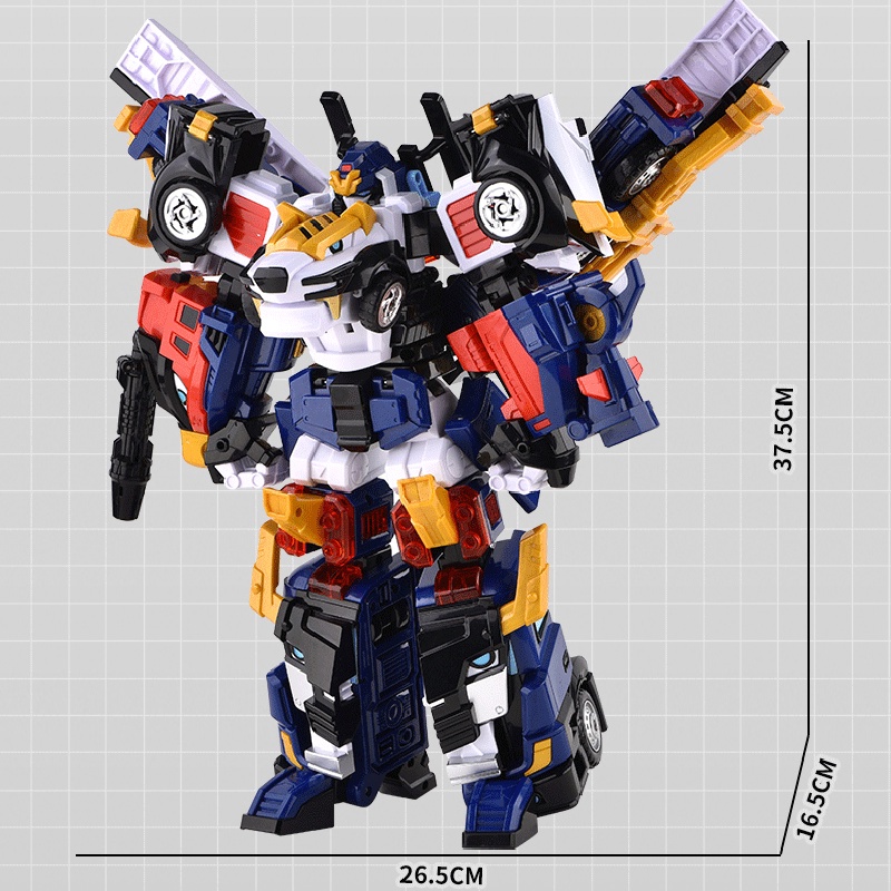 Mô Hình Đồ Chơi Xe Hơi Biến Hình Rô Bốt Biến Hình 3 Trong 1 tặng otô