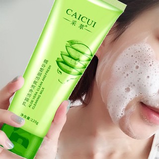Cùng phong cách tik tok tok#采萃芦荟清爽洗面奶女男深层清洁毛孔洁面乳学生护肤热卖#11. 1z