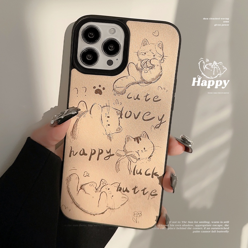 Ốp Điện Thoại tpu silicone Chống Rơi In Họa Tiết Da Trời Ấm Áp Mùa Thu Đông Cho apple iphone 11 12 13 14 15 pro max plus