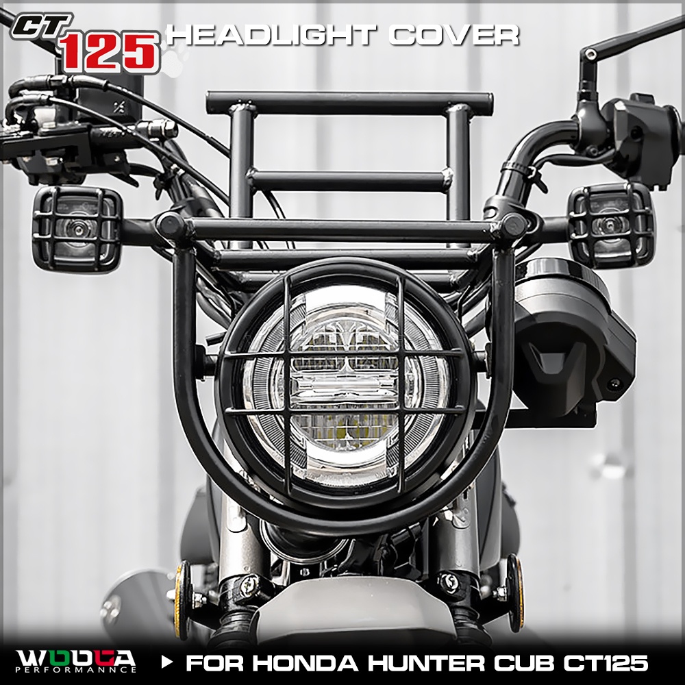Khung Bảo Vệ Đèn Pha / Đèn Xi Nhan / Đèn Báo Rẽ Gắn Đuôi Xe honda hunter cub trail125 ct 125 2020 20