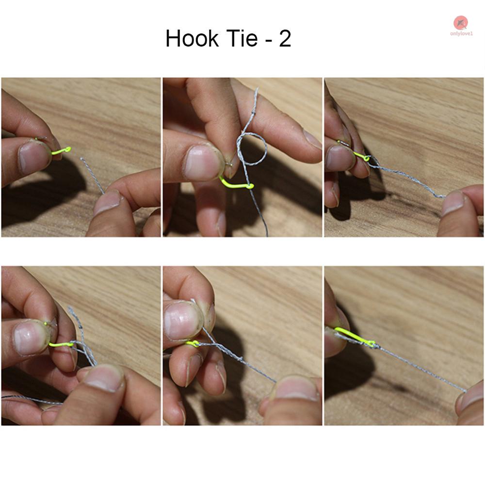 Bộ 50 Móc Câu Cá Bằng Thép carbon Phát Quang Chuyên Dụng