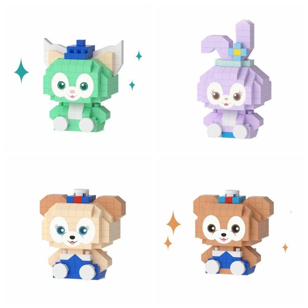 Daron1 Bộ Đồ Chơi Khối Xây Dựng Vòng Lặp Tự Làm Dễ Thương Cho Bé