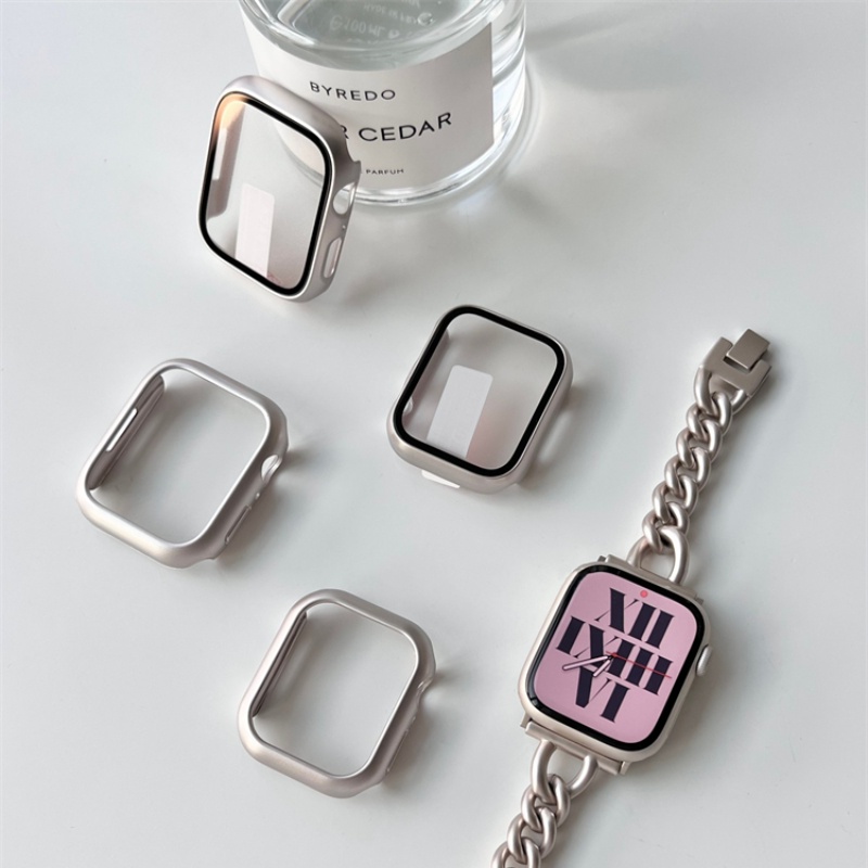 Mới Ốp Bảo Vệ Bằng pc Cứng Chống Va Đập Cho apple watch 41mm 45mm s9 7 8 6 5 40mm 44mm 42mm 38mm 3 se 49mm