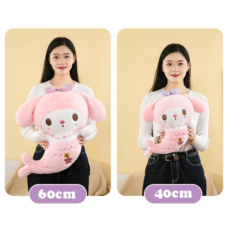 SANRIO Nàng Tiên Cá Nhồi Bông ere1 60cm Trang Trí Nhà Cửa