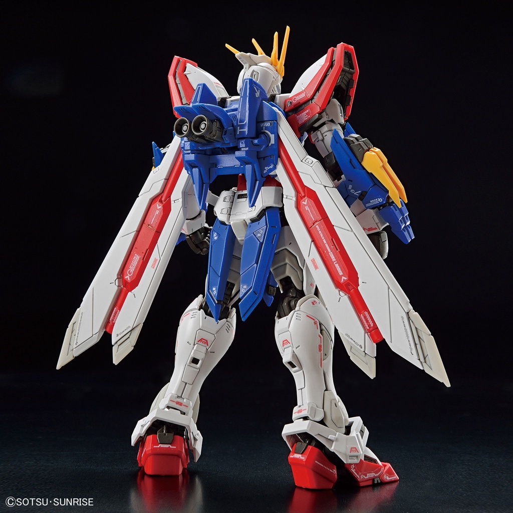 Mô hình lắp ráp RG 37 God Gundam 1/144 Bandai - GDC 4573102633583Tặng ô tô