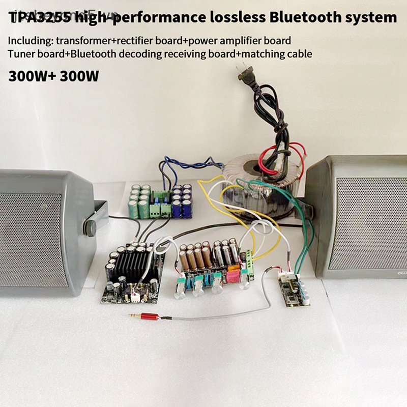 Bảng Mạch Khuếch Đại Âm Thanh hifi # tpa3255 Kênh 2.0 600w 300w * 2.
