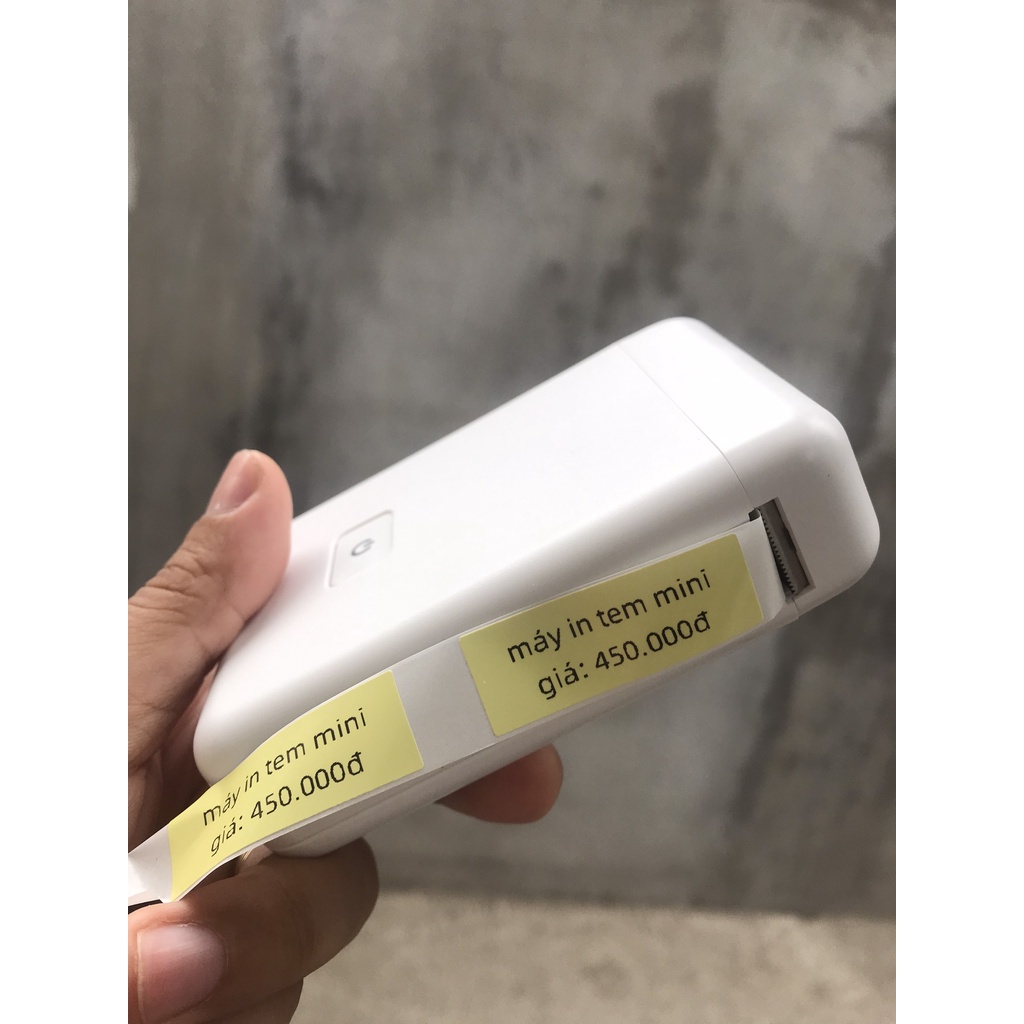 PH2- MÁY IN NHIỆT - TEM NHÃN- MÁY IN TEM MINI CẦM TAY - IN TEM NHÃN TRÀ SỮA QUẦN ÁO, TẠP HÓA - Chính Hãng