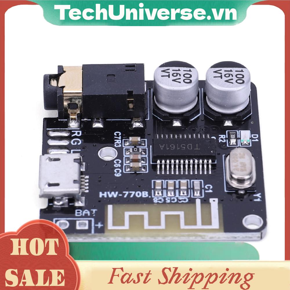 Bảng Mạch Giải Mã Âm Thanh 5.0 mp3 bluetooth 3.7-5v Chuyên Dụng