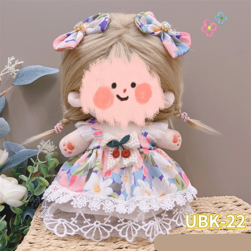 Đầm cotton 20cm Thời Trang Cho Búp Bê Barbie