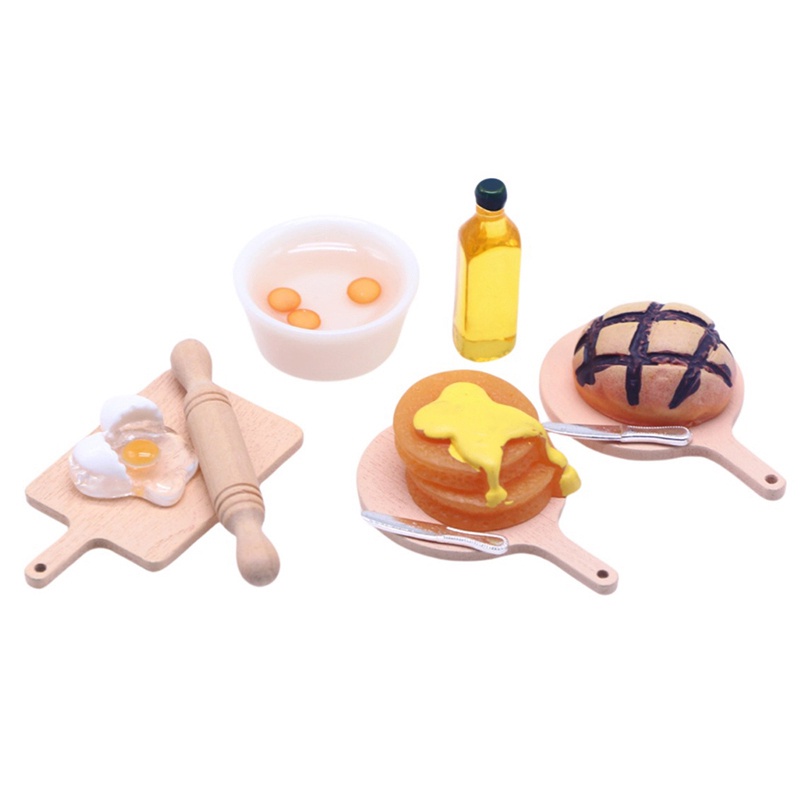 Qing Phụ Kiện Nhà Búp Bê mini Tỉ Lệ 1 / 12 Trang Trí Nhà Búp Bê