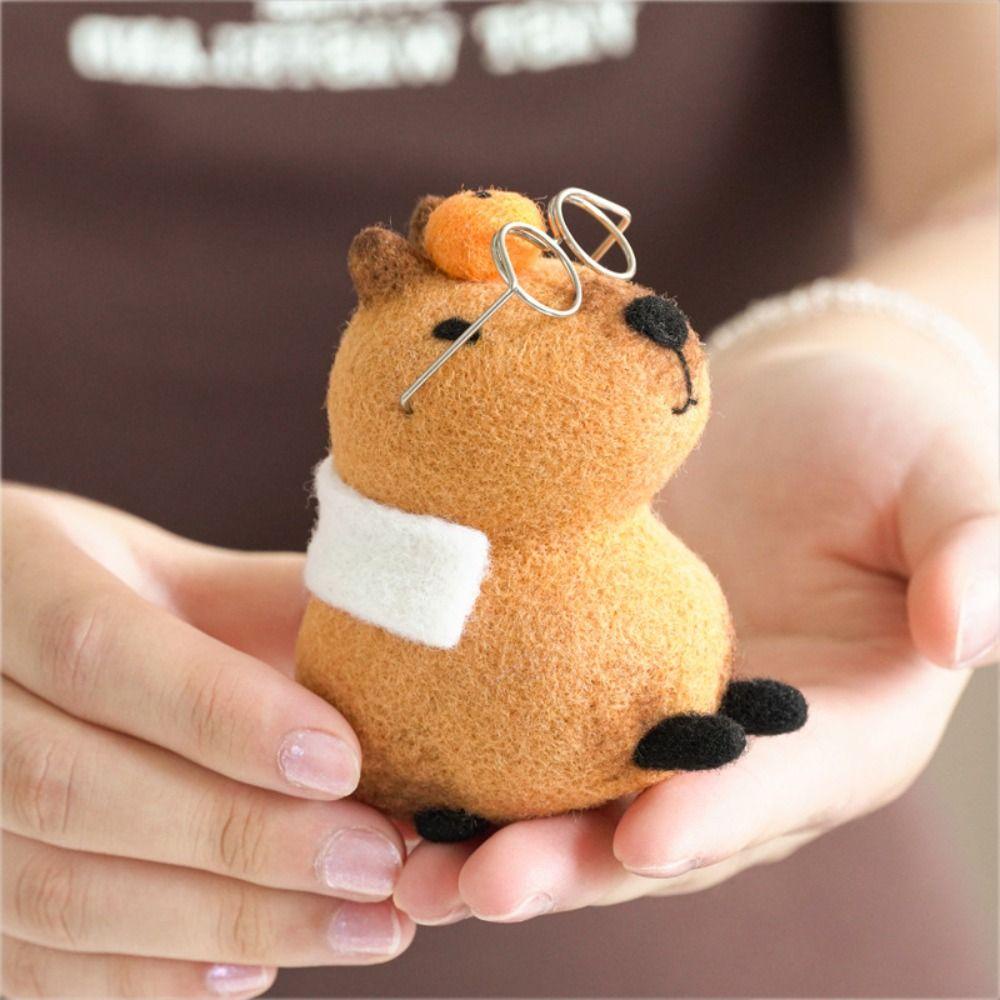 Mmluck capybara Thú Nhồi Bông Dễ Thương Làm Quà Sinh Nhật capybara carpi steak capybara
