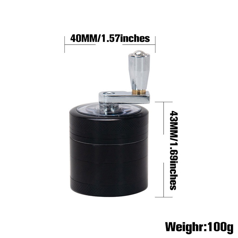 Máy Xay Tay - Máy Mài Với Nắp Đậy Trong Suốt