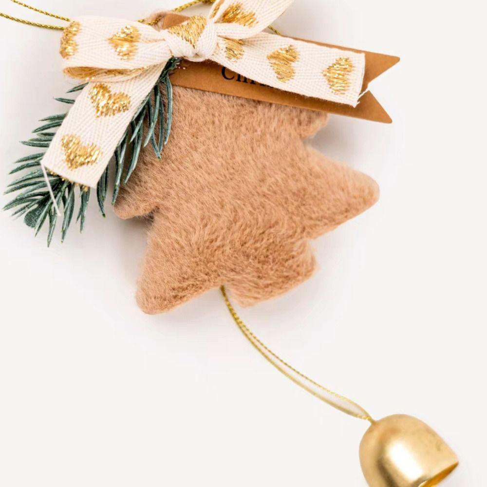 Twinkle Chuông Treo Cây Thông Giáng Sinh handmade Bằng Vải Bông Mềm Mại diy Trang Trí Nhà Cửa Nữ Tính