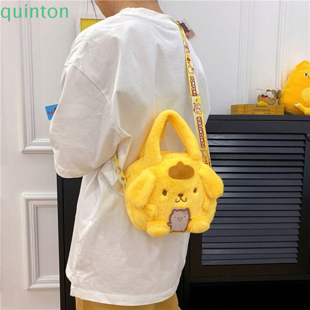 Shanhai Túi Đeo Chéo Đựng Điện Thoại Hình Búp Bê Kumamon melody cinnamoroll Nhồi Bông Dễ Thương Cho Bé