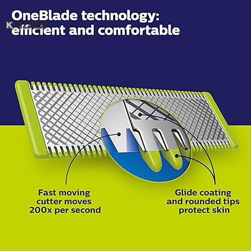 Set 3 Lưỡi Dao Thay Thế Cho oneblade qp210 qp220 qp230 qp2520 qp2530 qp2527 qp2533 qp2630 qp6520