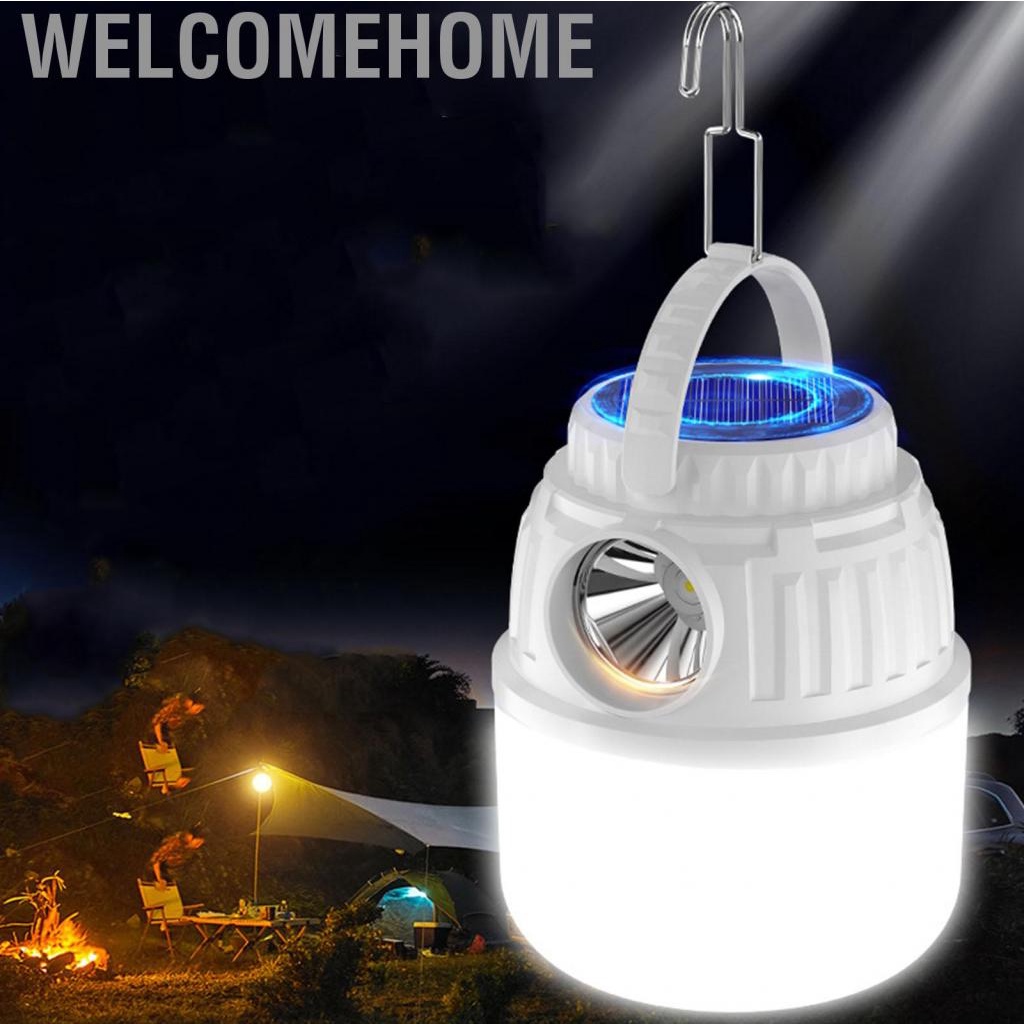 Welcomehome Camping Lantern  Soft Lighting Rechargeable Emergency Lights for Power Outage