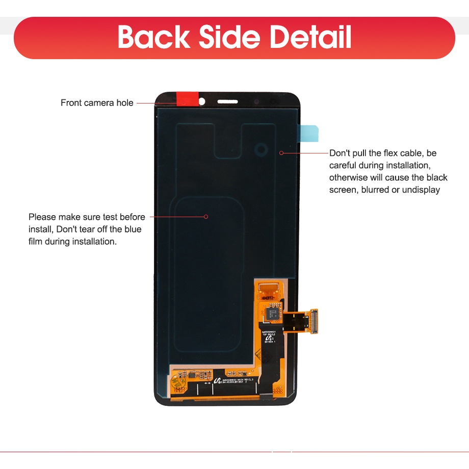 Màn Hình lcd Cảm Ứng Thay Thế Cho samsung galaxy a8 2018 a530 a530f a530ds
