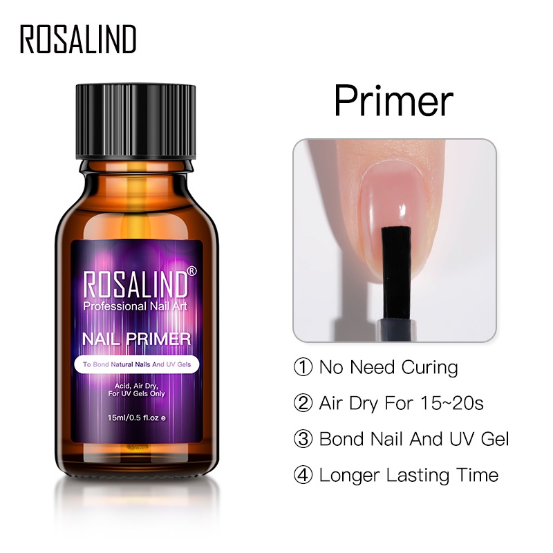 Rosalind Kem Sấy Khô Móng Tay 15ml Cho Đèn led / Đèn uv