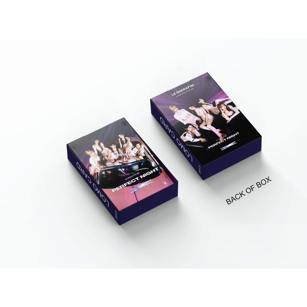 Hộp 55 Ảnh lomo card Nhóm Nhạc kpop Thẻ