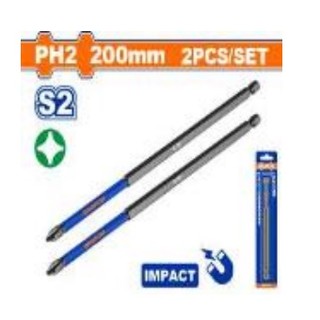 Bộ 2 mũi bắt vít đóng ph2 250mm wadfow wsv6k66