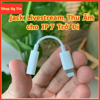 Jack Chuyển Đổi Tai Nghe Zin Bóc Máy Cho Âm Thanh Livestream, Thu Âm được bảo hành 1 năm
