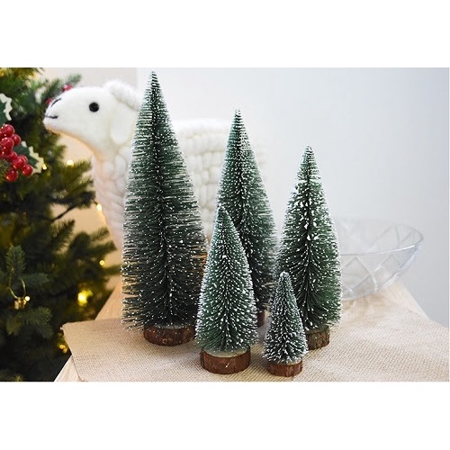 Cây thông noel để bàn, trang trí góc học tập, làm việc tạo không khí giáng sinh