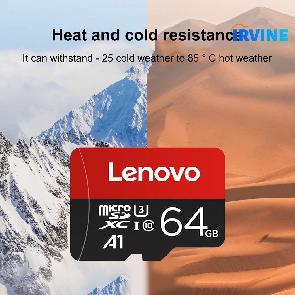 Thẻ Nhớ 32gb / 64gb / 128gb / 256gb / 512gb / 1024gb Tốc Độ Cao 100mb / s mini sd tf Cho Máy Ảnh lenovo