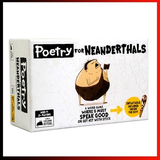 Bộ Thẻ Bài Trò Chơi poetry for neanderthals