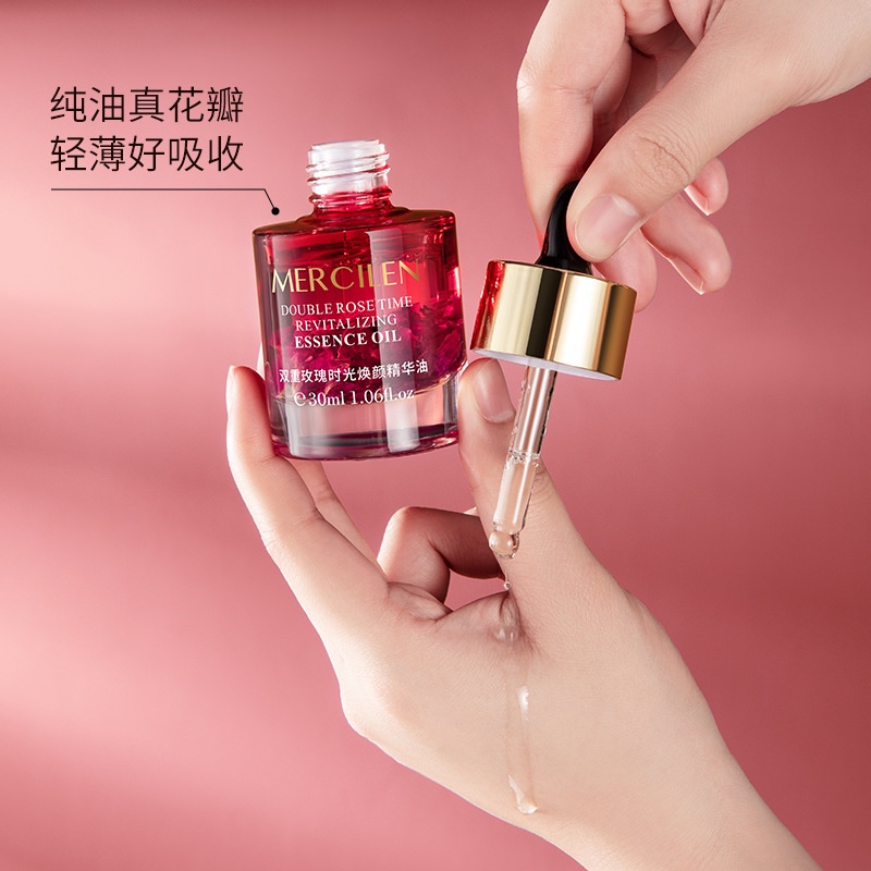 Mercilen Tinh Dầu Hoa Hồng 30ml Giúp Xóa Nếp Nhăn Nâng Cơ Và Làm Săn Chắc Da