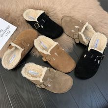 Melade ~ Giày Bốt martin Cổ Thấp Đế Dày Phong Cách Phương Tây Thời Trang Thu Đông 2023 Cho Nữ