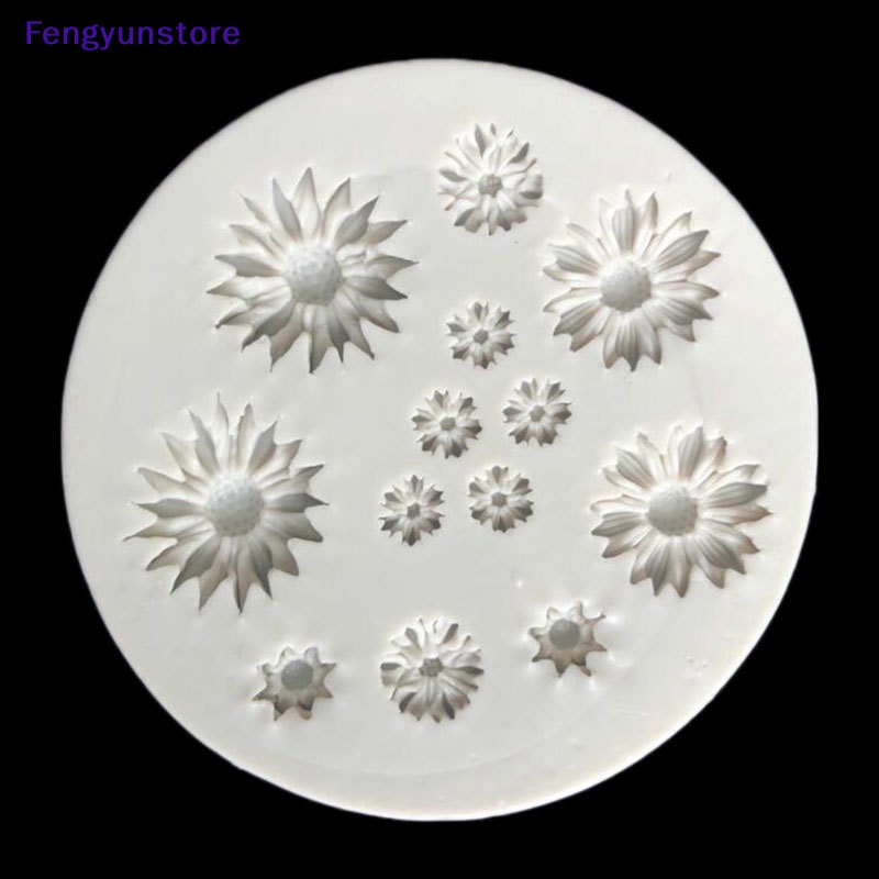 Khuôn Silicon Làm Bánh Hình Hoa Cúc Xinh Xắn vn