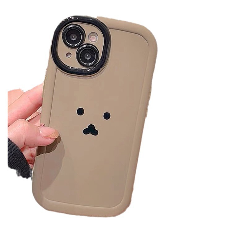 Ốp Điện Thoại Họa Tiết Biểu Cảm Gương Mặt Cho iphone15 / 14promax / 13 / 12 / pro / promax / 11-cc