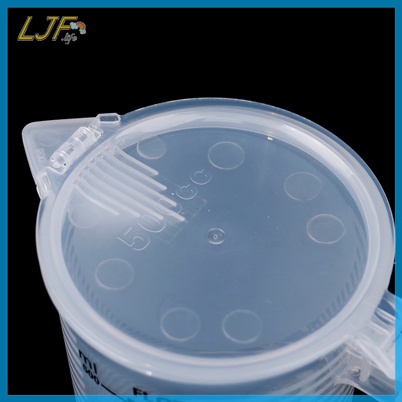 Bình Đựng Bột Làm Bánh Trong Suốt Có Nắp Đậy Thể Tích 100 / 250 / 500ml vn