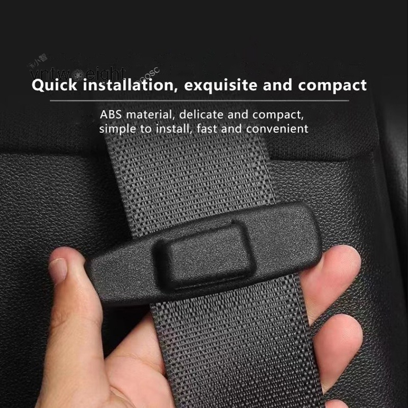 Bộ 2 Kẹp Khóa Dây An Toàn Xe Hơi sujian333 Bằng Nhựa