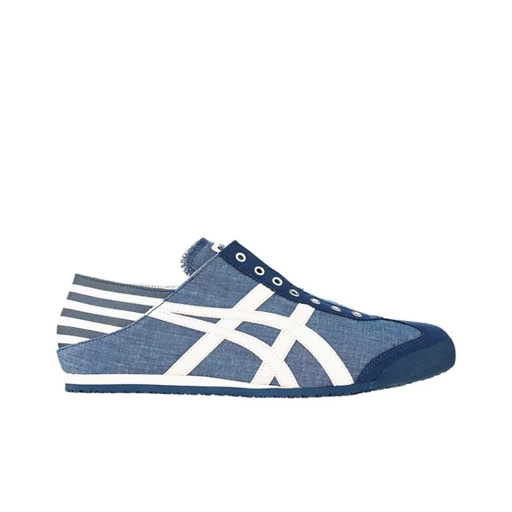 Giày thể thao một bước Tiger MEXICO 66 Paraty Vintage (Xanh đậm)