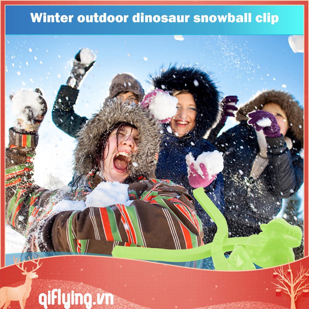 Kẹp Gắp Bóng Tuyết Hình Rồng diy Có Tay Cầm Cho Trẻ Em