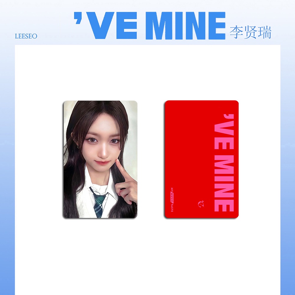 Bộ Sưu Tập Thẻ Hình Ca Sĩ kpop I 'Ve mmt Iive - 1st ep