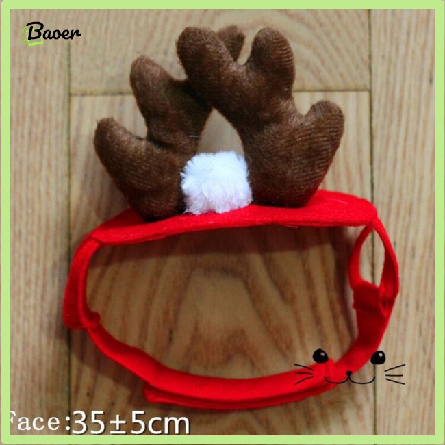 Băng Đô Hình Sừng Hươu Thời Trang Sáng Tạo Có Thể Điều Chỉnh Dành Cho Chó Mèo 100% Chính Hãng