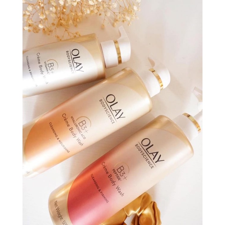 Sữa tắm dưỡng trắng da Olay Body Science B3+ 500ml Thái Lan