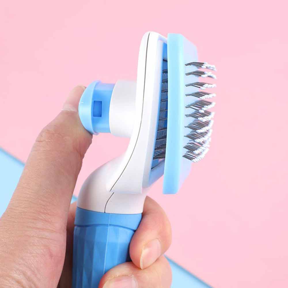 One click hair removal pet comb friendly pet skin protection design effectively removes dead hair