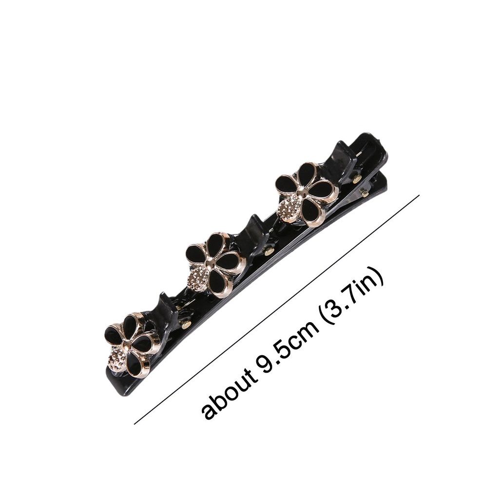 Kẹp Tóc Hai Lớp Phong Cách Hàn Quốc Xinh Xắn w7n1