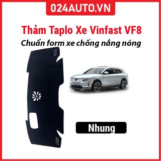 Thảm Taplo nhung xe ô tô Vinfast VF8