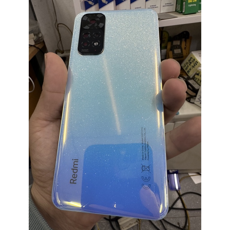 nắp lưng xiaomi redmi note 11(đủ kính cam) zin hãng