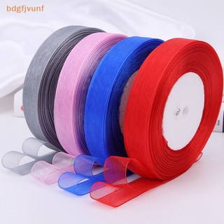 Cuộn ruy băng voan 38m / cuộn 1.5cm dùng làm đồ thủ công trang trí giáng sinh diy vn