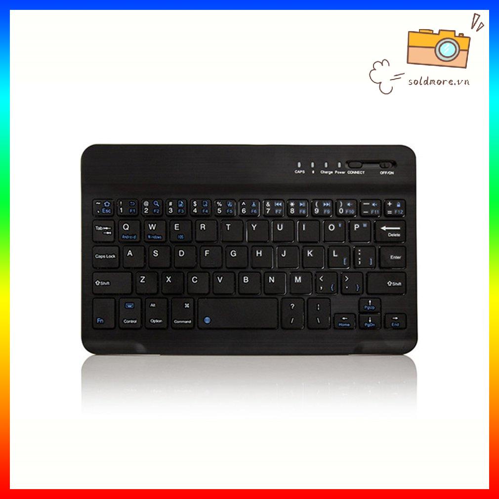 Bàn phím 7 8 inch Máy tính xách tay mini không dây Điện thoại di động Bàn phím máy tính xách tay