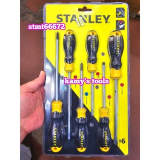 Stmt66672 bộ tua vít bake và dẹp 6 chi tiết stanley