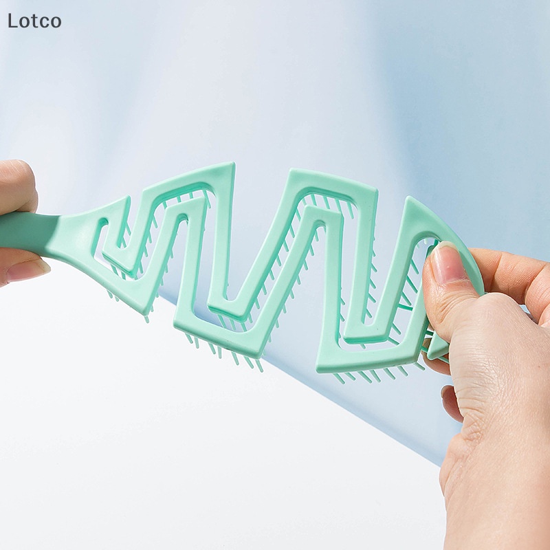 Lotco Lược Chải Tóc Xoăn massage Da Đầu Tiện Dụng