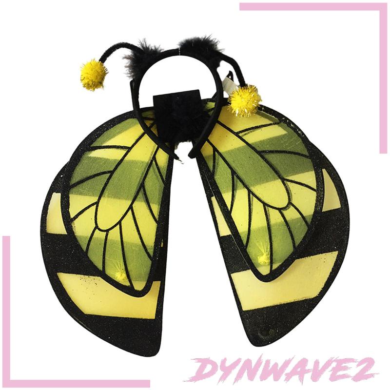 Băng Đô Có Cánh Ong Cho Bé Hóa Trang Tiệc halloween